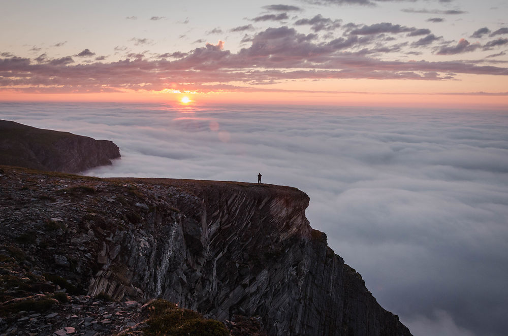 Au sommet de Sørøya