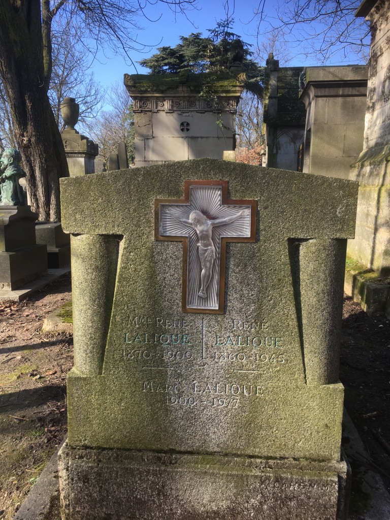 Cimetière Père Lachaise, Tombe de Lalique Cimetière Père Lachaise, Tombe de Lalique