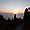 Coucher de soleil sur le Mont Athos