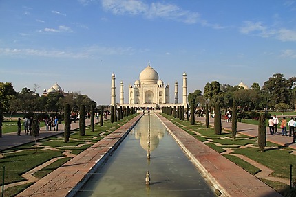 Visite du Taj Mahal