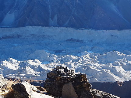 Glacier Ngozumpa, Népal