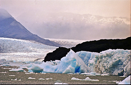 Les glaciers de Patagonie