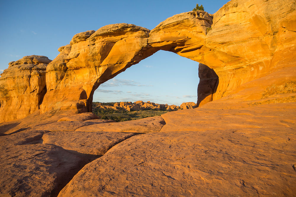 Lever de soleil à Broken Arch