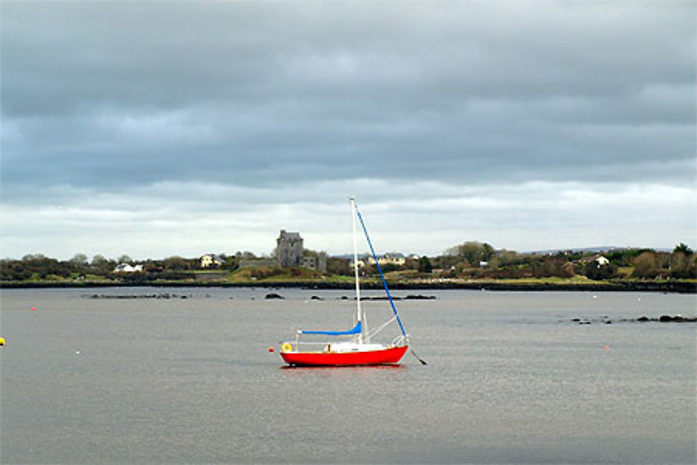 Le bateau rouge de Kinvara