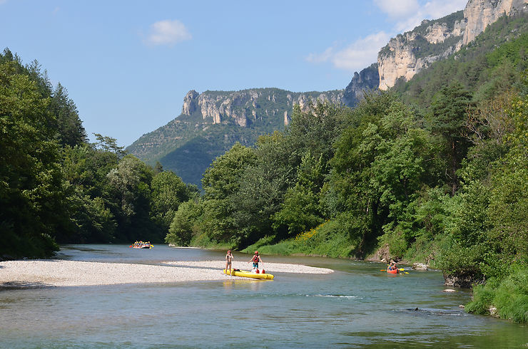 Les gorges du Tarn en canoë ou en kayak