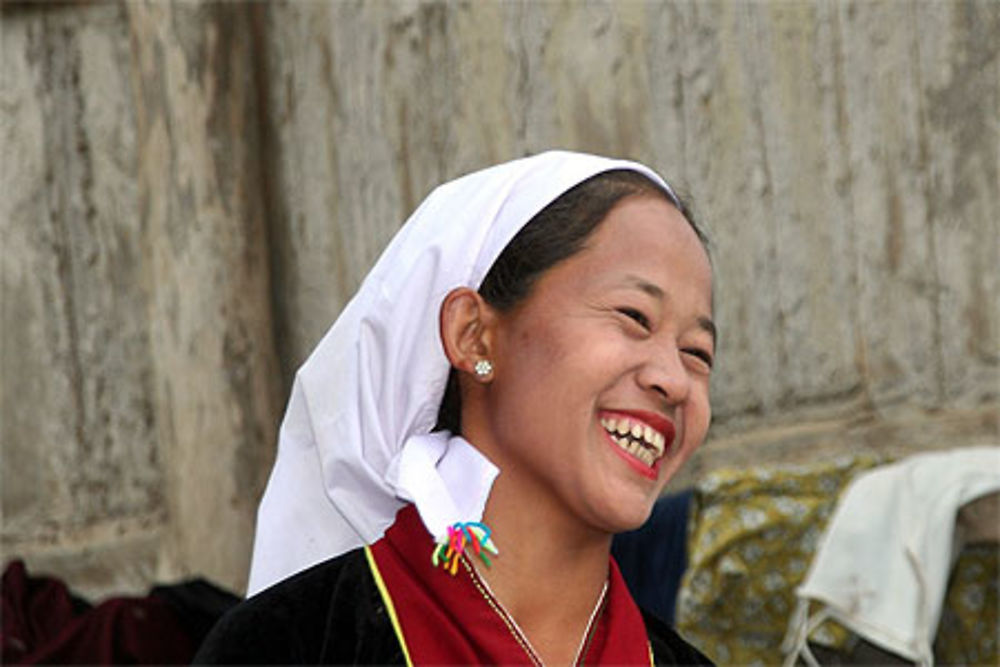 Jeune fille Silver Palaung