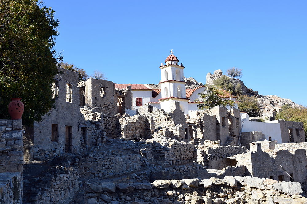 Village abandonné Mikro Horio