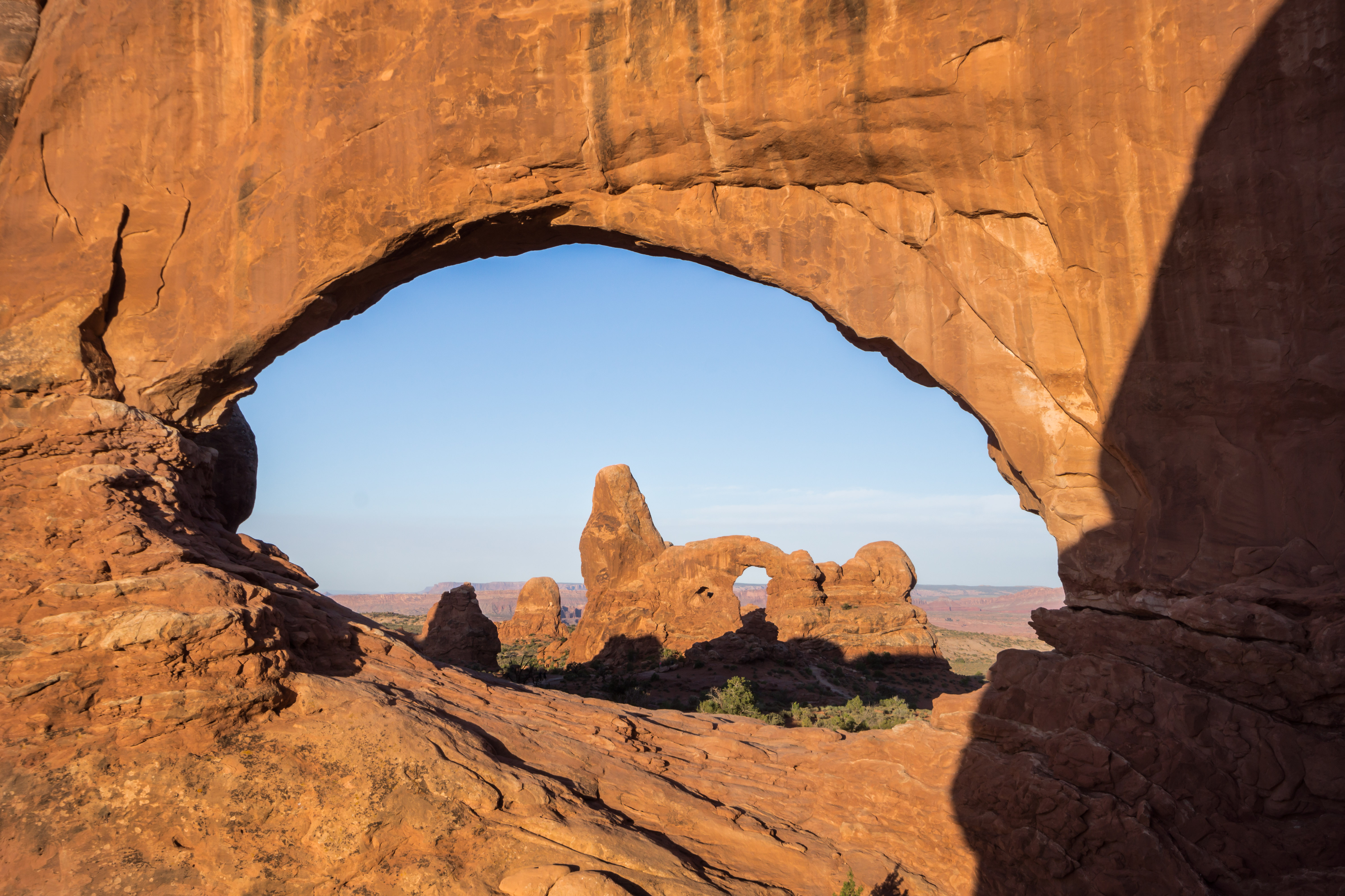 Lever de soleil à Arches National Park Lever de soleil à Arches National Park