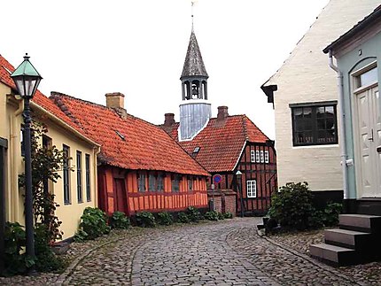 Une rue dans la vieille ville - Ebeltoft