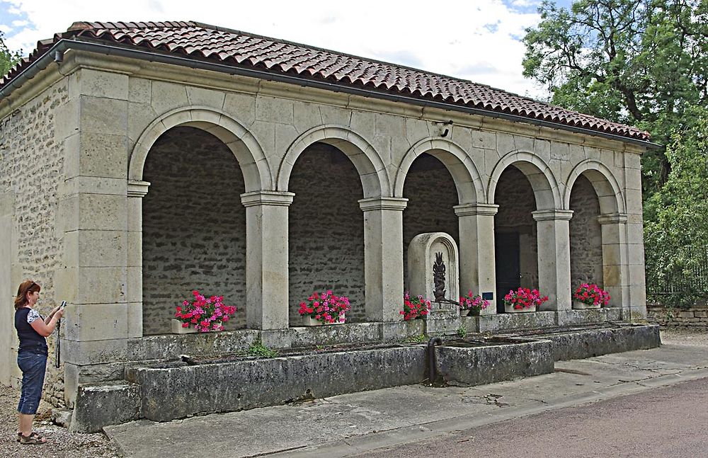 Le lavoir de Poncey Sur Lignon