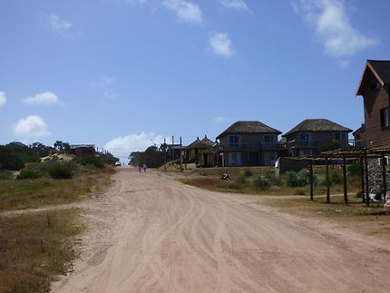 Un village de Punta del Diablo, Uruguay
