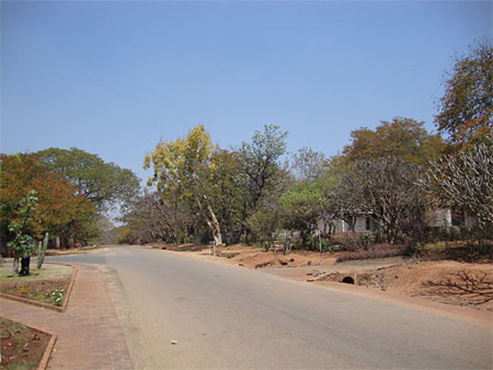 Rue de Victoria Falls