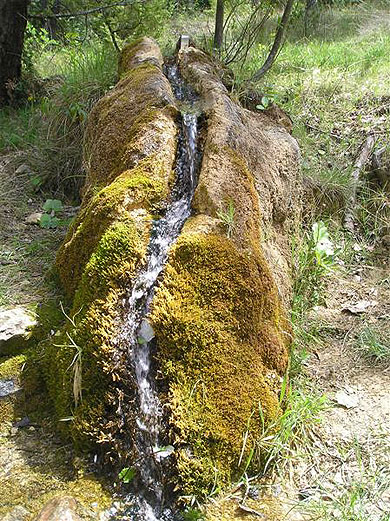Point d'eau massif de la ste baume Point d'eau massif de la ste baume