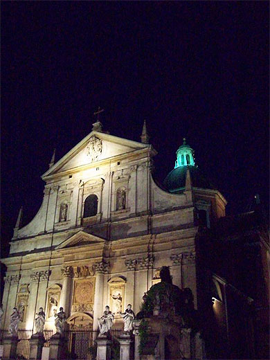 Kosciol Sw. Piotra i Pawla (de nuit) Kosciol Sw. Piotra i Pawla (de nuit)