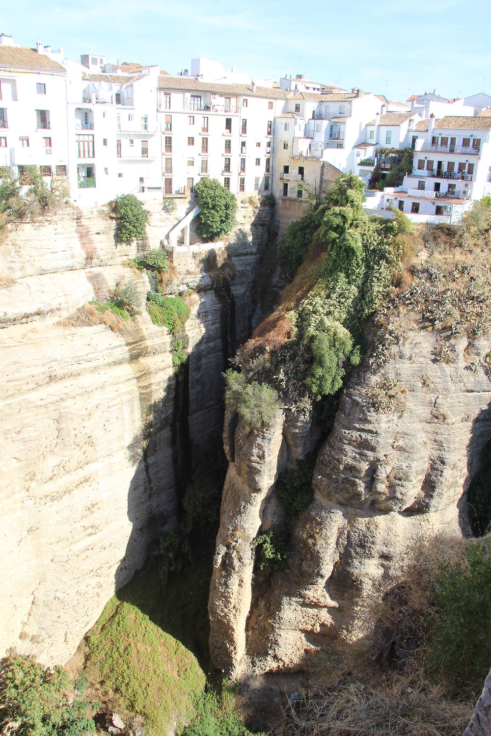 Vertige à Ronda en Andalousie