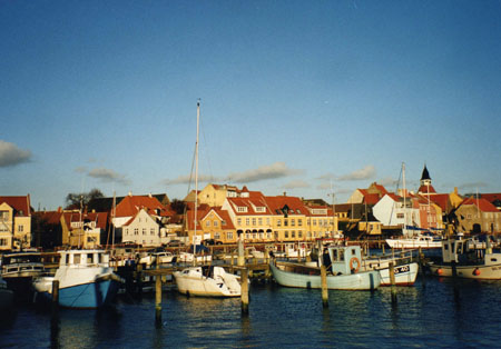 Le port de Faaborg Le port de Faaborg