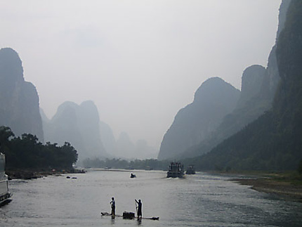 Vue sur la rivière Li