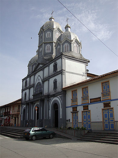 L'église de Filandia L'église de Filandia