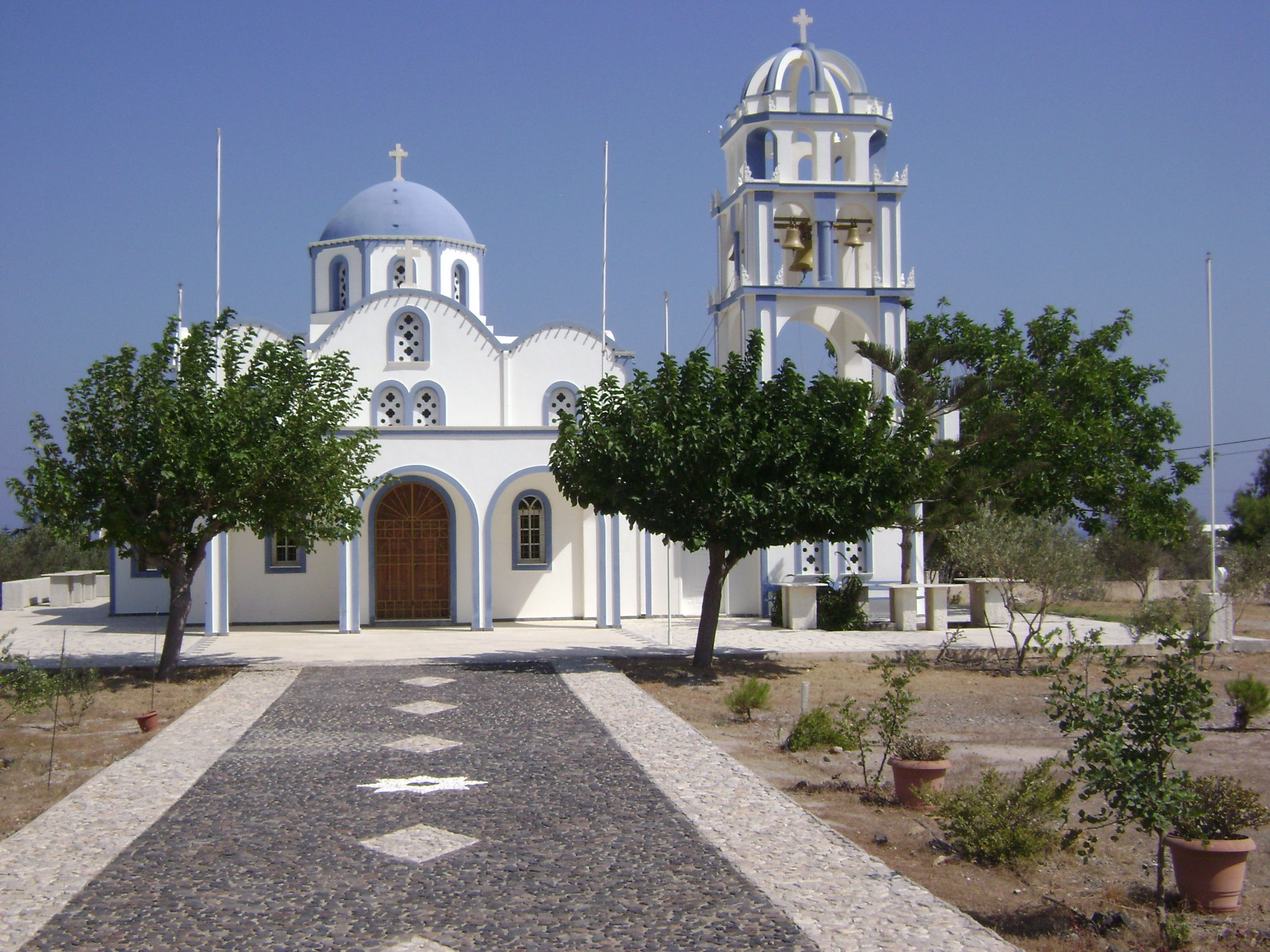 Eglise Konetantinoy Nikoy à Kamari