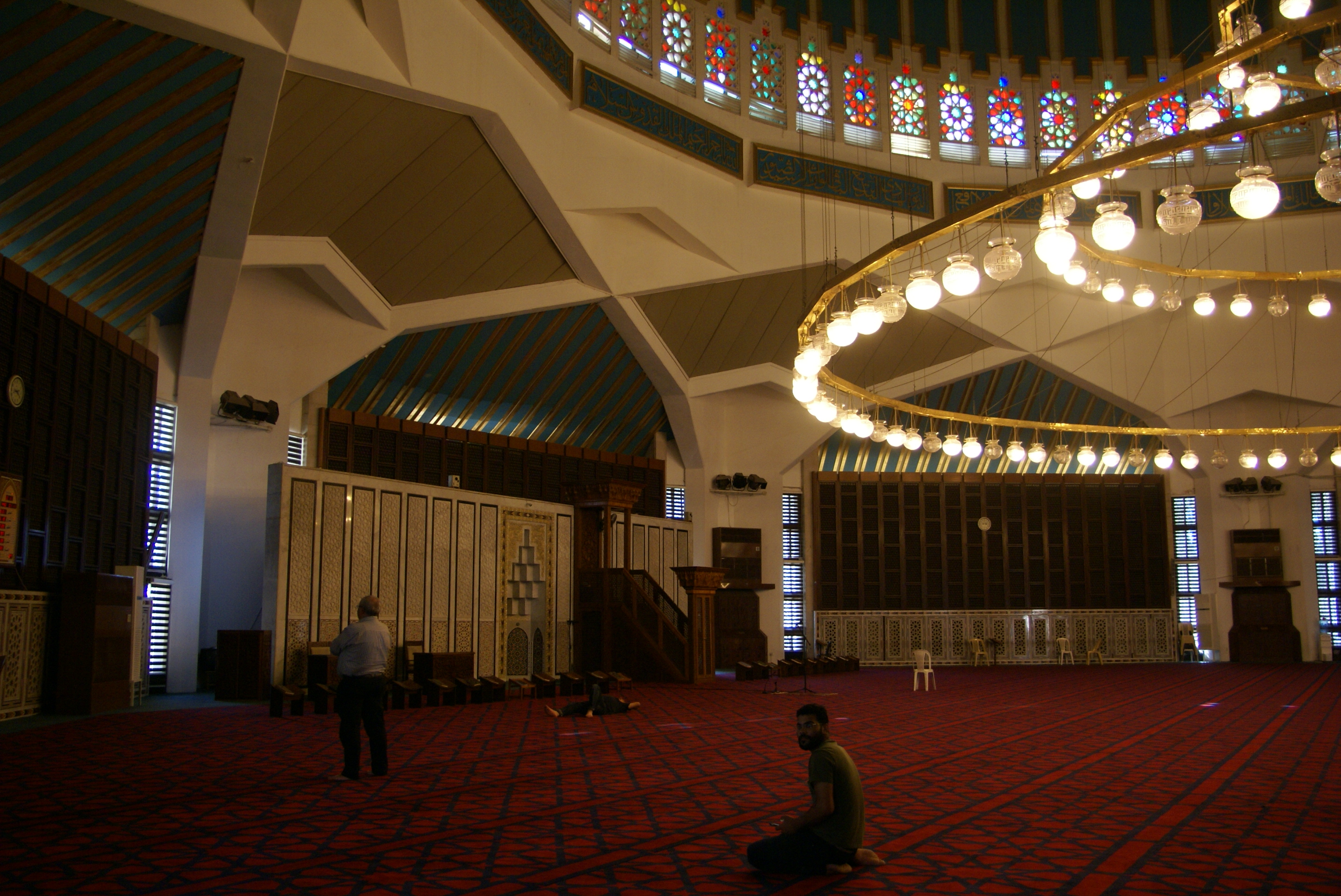 La mosquée Abdallah à Amman en Jordanie La mosquée Abdallah à Amman en Jordanie