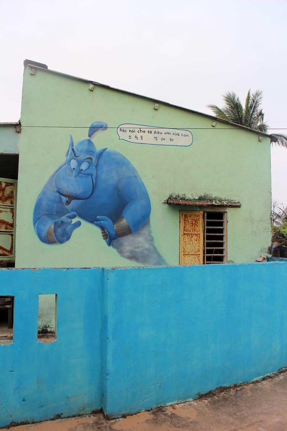 Maison peinte à Tam Thanh