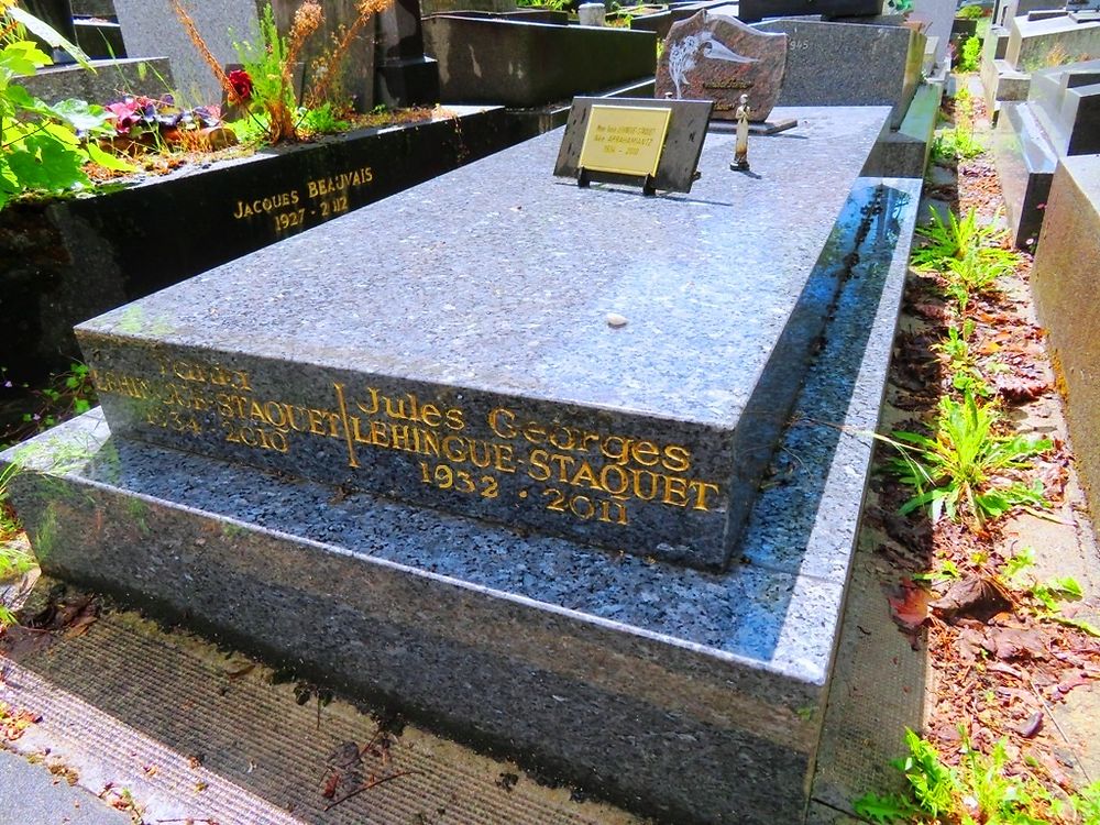 Tombe de Georges Staquet (théâtre et cinéma)