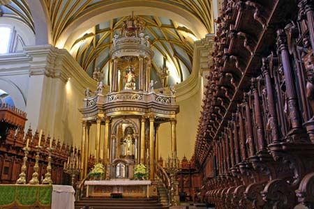 Intérieur église San Francisco