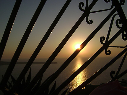 Couché de soleil à Oia 