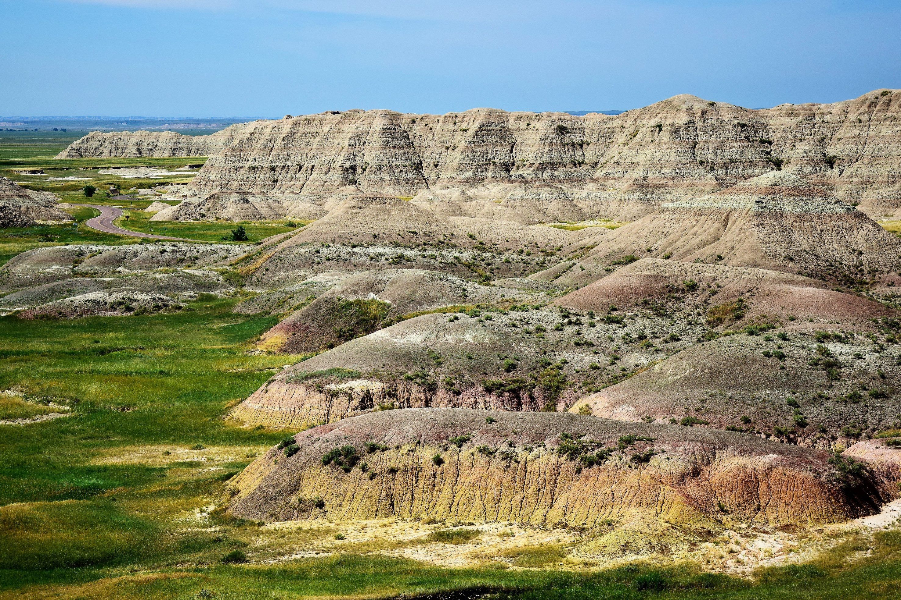 Beauté sauvage du Badlands National Park Beauté sauvage du Badlands National Park