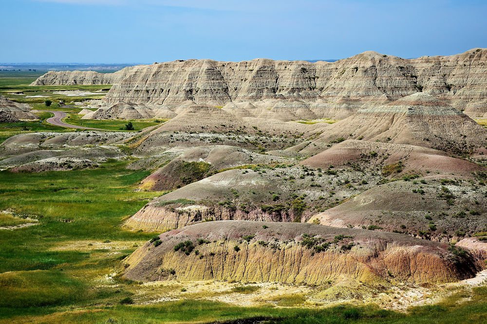 Beauté sauvage du Badlands National Park