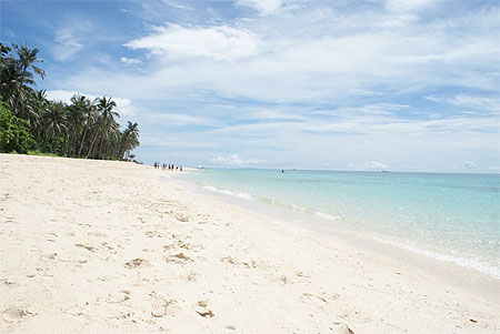 Plage de sable blanc paradisiaque Plage de sable blanc paradisiaque