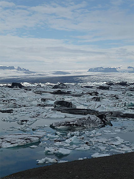 Icebergs à Jokulsarlon