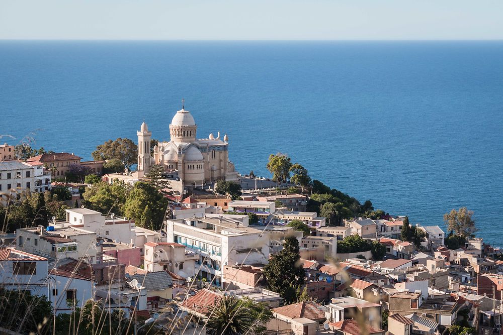 Alger - Notre-Dame d'Afrique et la grande bleue