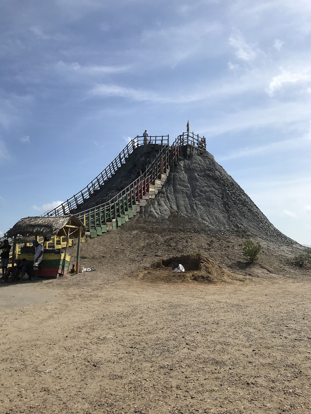 Volcan de boue de Monserrate