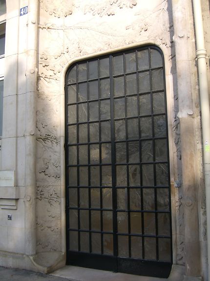 Porte de la maison de René Lalique
