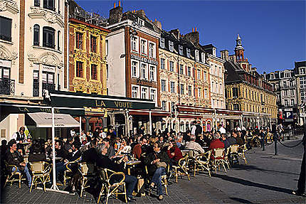 Terrasses, Grand'Place, Lille