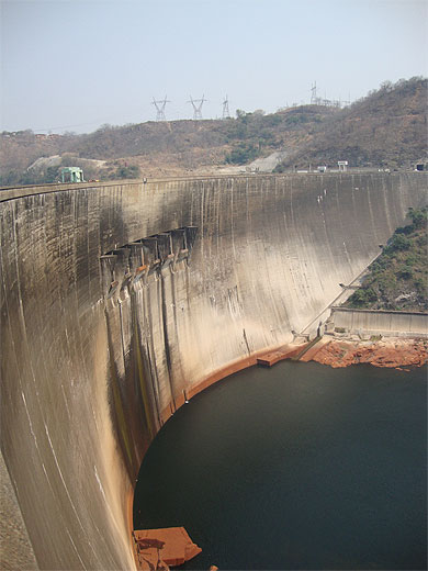 Le barrage de Kariba Le barrage de Kariba