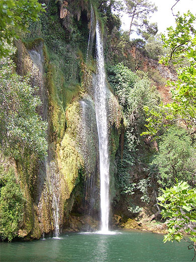 La cascade de Sillans La cascade de Sillans