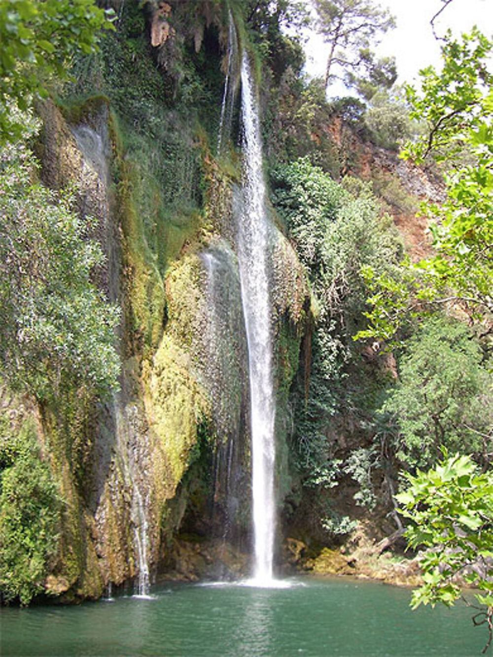 La cascade de Sillans