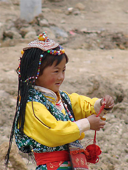 Jeune tibétain