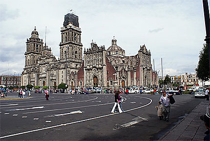 Vue de la cathédrale de México
