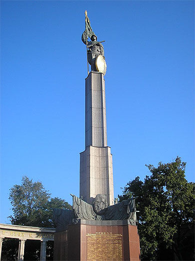 Le Monument à l'Armée Rouge à Vienne