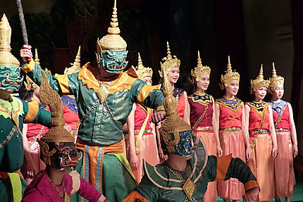 Spectacle à Luang Prabang