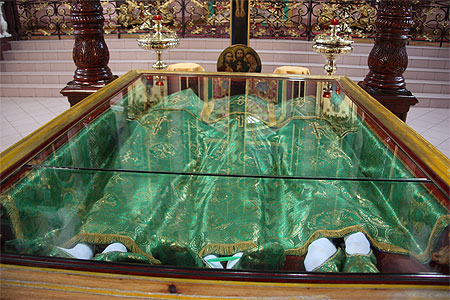Reliques des martyrs Antoine, Jean et Eustache Reliques des martyrs Antoine, Jean et Eustache