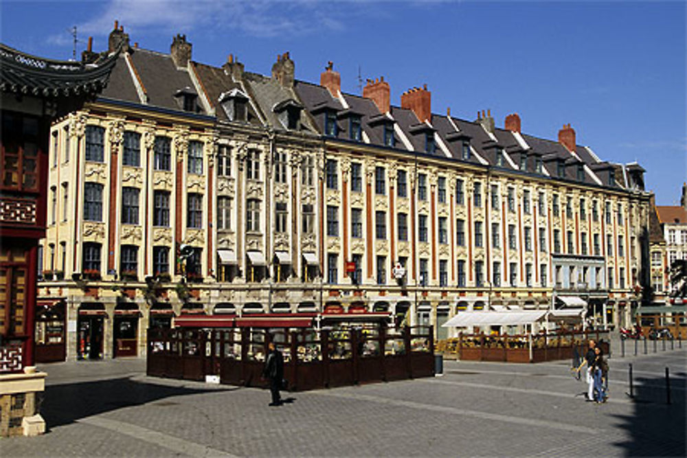 Rang de Beauregard, place du Théâtre, Lille