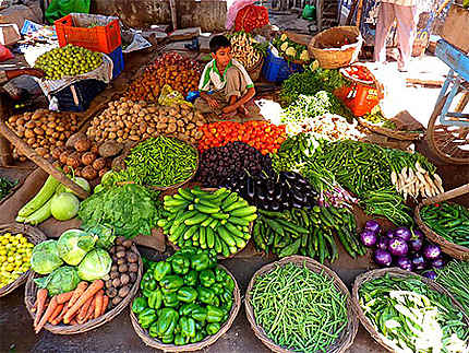Vendeur de légumes