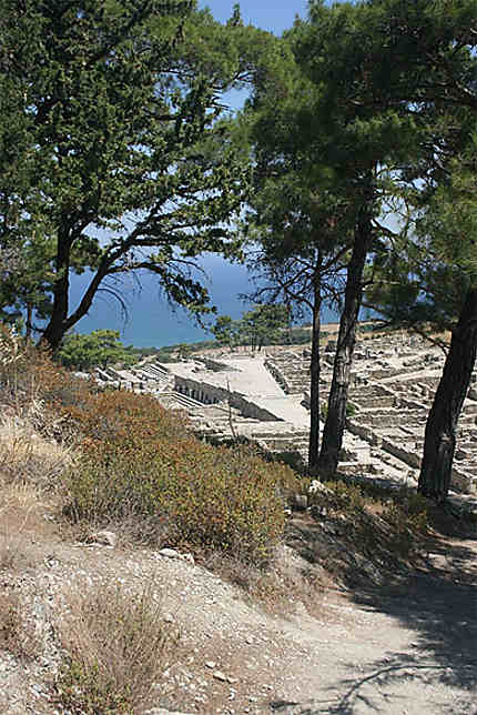 Kamiros : cité antique de l'île de Rhodes