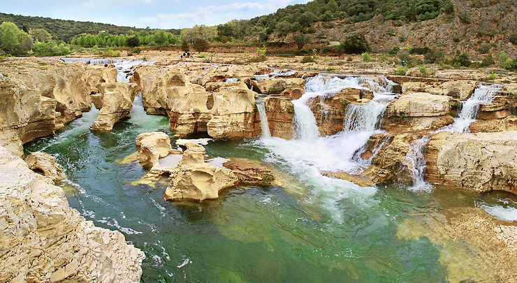 Les cascades du Sautadet à La Roque-sur-Cèze - Gard 