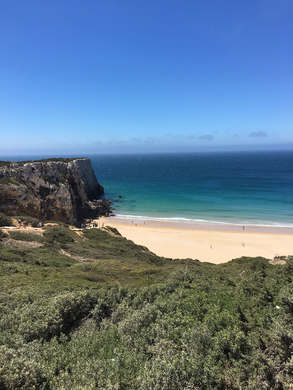 Plage déserte en Algarve