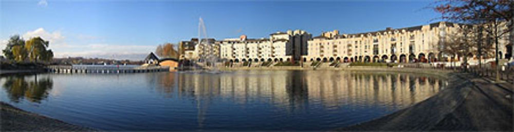 Lac de Créteil - le port panoramique